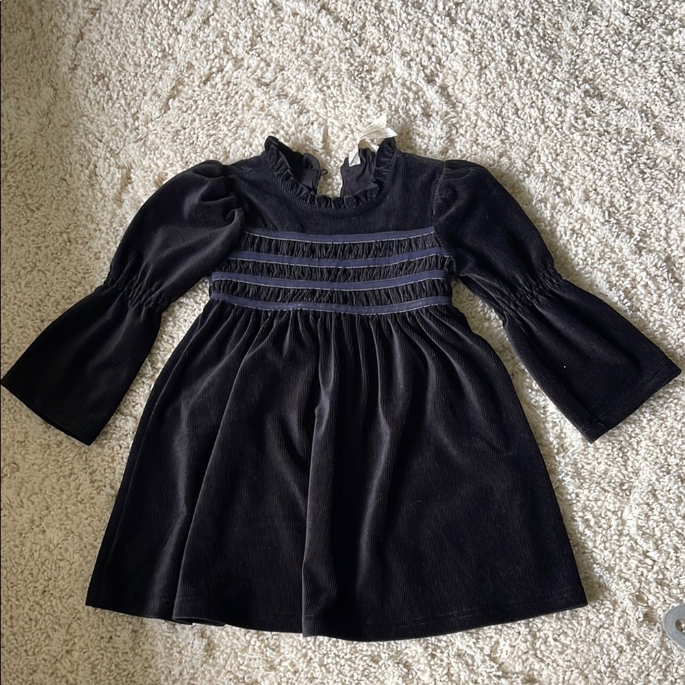 Matilda Jane Blue Smocked Bishop Sleeve Dress
